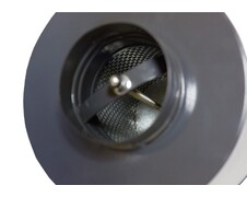 KLEVER-ugolniy-filtrP500-160-vid-snizu-flanez-vnutri