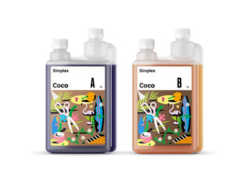 Simplex Coco A+B 1 л Удобрения для кокосового субстрата