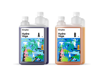 Simplex Hydro Vega A+B 1 л Удобрения для гидропоники для стадии вегетации